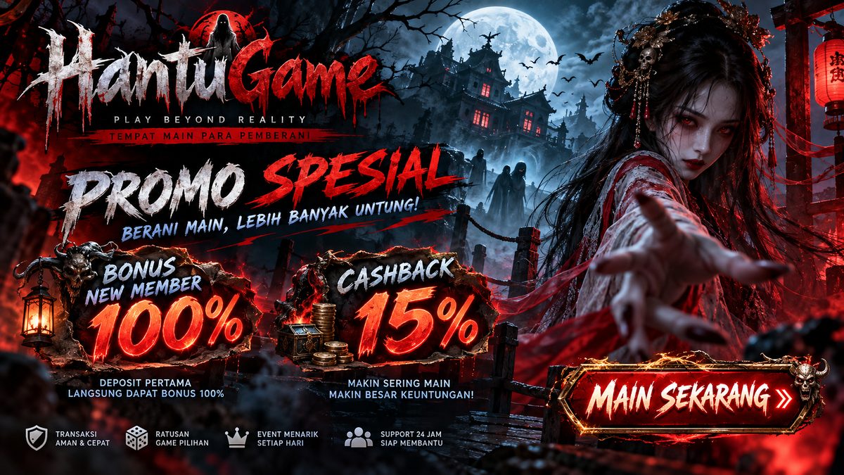 Banner HANTUGAME # Kontak Resmi Slot Gacor Server Kamboja 24 Jam
